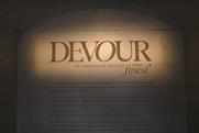 Inside Tesco Finest's edible exhibition 'Devour'