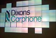 Dixons Carphone: the newly merged group announced a 4% boost in electrical sales
