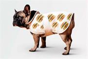 The Big Mac dog coat: part of McDonald's burger-themed 'lifestyle collection'