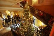 Claridge's reveals its designer Christmas tree