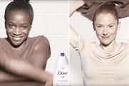 Dove sorry over ad showing woman turning from black to white