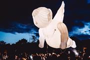 The event was created and performed by French company Gratte Ciel