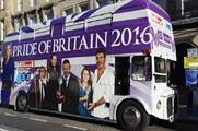 The Pride of Britain bus