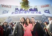 Laurence Llewelyn-Bowen and Gino D'Acampo with Myleene Klass