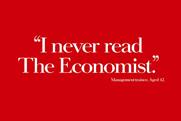 The Economist: Ron Brown had the Economist font painstakingly redrawn until it was perfect