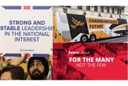 Election slogans reveal there's only one party trying to win a majority