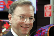 Google chief Eric Schmidt