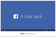 Look Back: Facebook shows movement to personalised video