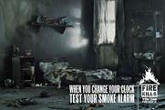 Fire Kills: government service ad created by Mike Boles and Jerry Hollens at RKCR/Y&R