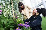 Claudia Winkleman opened the English summer garden at The Shard