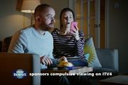 Fray Bentos sponsors ITV4 with telly addict idents
