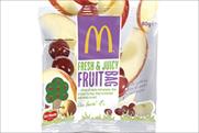 McDonald's: to give away fruit bags to Happy Meal customers in the UK