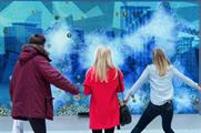 Shoppers guide their avatars through a virtual world
