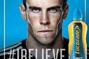 Gareth Bale: fronts Lucozade 'I believe' campaign