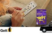 Sharing bags of Twirl Bites will be available to order via the app (Cadbury/Gett)