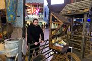 John Bradley was there to open the exhibition