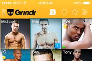 It is the first time Grindr has been used to live-stream a fashion show