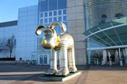 The giant Gromit sculpture was first unveiled in Hong Kong 