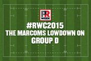 Rugby World Cup: The marcoms lowdown on the Group D contenders