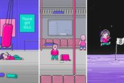 Three launches first 8-bit video game on Instagram