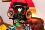 The Drinking Toppers appear to monitor the user's brainwaves (@HendricksGinUK)