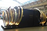 The Hennessy time capsule is situated on the course level of St Pancras International train station