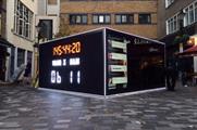 The installation is located in St Christopher's Place (@UM London)