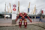DePetrillo took his Avengers armour around London