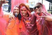 Hungryhouse will distribute free merchandise at the event