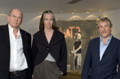 (l-r) Roger Alton, Daryl Fielding and Simon Kelner will seek to build the Independent's circulation