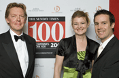 Iris...collecting best company award