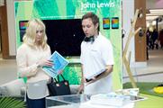 John Lewis partners will be on-hand to guide shoppers through the experience