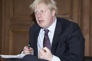 Boris Johnson: wants brand partner for city's New Year's Eve celebrations
