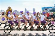 The #Joycycle delivered treats to Londoners stuck in queues (@CadburyUK)