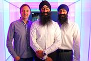 Karmarama: Nik Studzinski, Amardeep Singh Shakhon and Gurmit Singh Shakhon