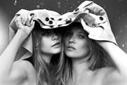 Ads starring Kate Moss and Cara Delevingne, promotes Burberry’s monogramming service