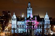 Creative production studio Found showcased musician Labrinth's latest single Let it Be with a choreographed 3D light show in Glasgow