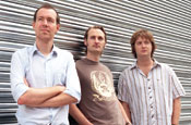 Last.fm founders martin Stiksel, Felix Miller and Richard Jones