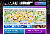 New site: designed for female audience