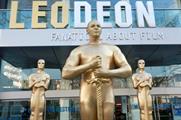 The stunt supports Leonardo DiCaprio's bid for the Best Actor Oscar