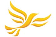 The Liberal Democrats' 'liberty bird' logo