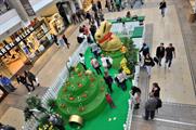 The golden Lindt bunny returns to Bluewater shopping centre