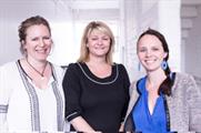 Julie Goldup, Janine Hopkins and Lucy Hammon