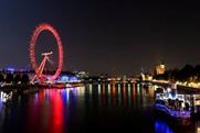 London Eye: will turn red to mark new agreement with Coca-Cola