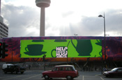 Macmillan supports World's Biggest Coffee Morning with digital outdoor work