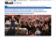 MailOnline: £60m target on track