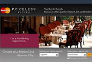 MasterCard: to promote global Priceless Cities initiative