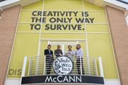 McCann Central: (l to r) Jon Elsom, Mark Dudley, Rod Henriques and Florian Schneider