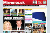 Daily Mirror: new mobile phone service offers news and features from the newspaper's website