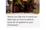 M&S launches Christmas chatbot
